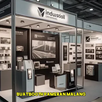 buat booth pameran malang